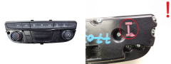 Värmereglerenhet A/C Opel Astra K 39042438 GM