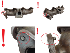 Avgasgren 8200460501 8200869194 2.0 dCi Renault Opel Nissan 1176