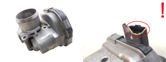 Spjällhusventil Citroen Peugeot 9673534480 1.6 HDI Delphi 2522