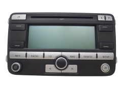 Radio Cd Mp3 Spelare Navi VW Passat 1K0035191D 7612002044 Blaupunkt 1219