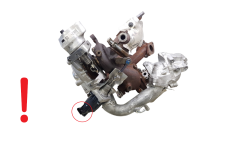 Turboladdare 144706727R 144116091R 2.3 dCI BiTurbo Renault Master 3 0km