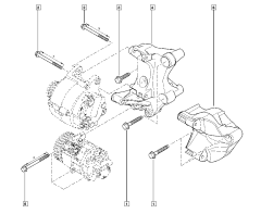 Fäste, Konsol Original Trafic III Vivaro NV300 Talento 117105508R