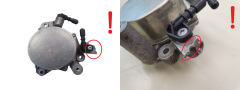 Vakuumpump 456580 9673836180 2.0 HDI 16v 70213905 Citroen Peugeot