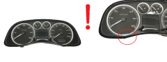 Hastighetsmätare Peugeot 307 9646742480 0R00 Sagem 48063