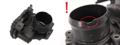 Spjällhusventil Citroen Peugeot 9806625280 A2C85766300 2.0 HDI 4