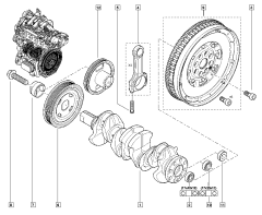 Packning, tätning Original Renault Nissan 1.6-2.0 1232200Q0A
