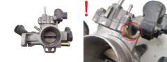 Spjällhusventil Toyota Yaris 22210-0J010 136800-1702 1597