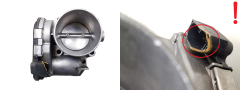 Spjällhusventil Alfa Romeo Iveco Opel 0280750073 Bosch 2525