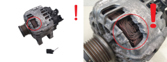 Generator 8V21-10300-AB TG12C038 Valeo Ford 1.6 TDCI