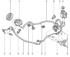 Servoslang Original Renault Clio II Kangoo 1.4 8200741539 Servoslang Original Renault Clio II Kangoo 1.4 8200741539
