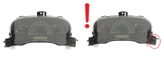 Hastighetsmätare Fiat Panda 5550004601 04 58533