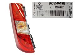 Lampa Vänster Bak Dacia Dokker 265551619R Ny Original