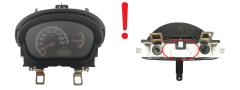 Hastighetsmätare Licznik Fiat Seicento 735262299 56256