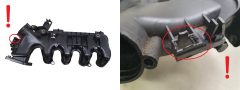 Insugningsgren 9684941780 0361N3 1.6 HDI TDCI Citroen Peugeot Ford