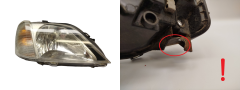 Strålkastare Höger Dacia Logan 8200211006 6001546789