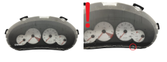 Hastighetsmätare Peugeot 206 9656696280 000500809 57173