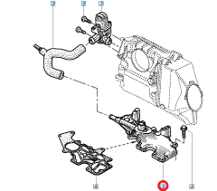 Oljeavskiljare 1105000QAA Renault 1.4 1.6 16V