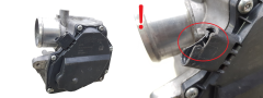 Spjällhusventil EGR Fiat Opel 55260126 HU150600-0020 1.3 CDTI 3057