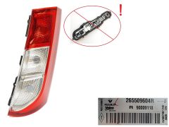 Lampa Höger Bak Dacia Dokker Valeo 265509604R Ny Original