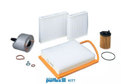 Filteruppsättning Gör Citroen Peugeot KIT7 1610693780 Purflux