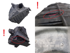 Luftfilternhus 8200947663 H8200820922 1.5 DCI Renault Megane 3