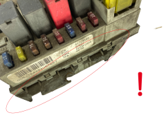 Säkringsbox 51724394 0051724394057657 Alfa Romeo Delphi 58145