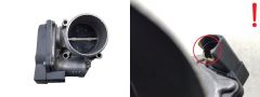 Spjällhusventil 06F133062G A2C53044094 VWAG VDO 2642