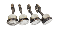 Vevstakar Tłoki Sats 7701474855 7701476471 K4M710 1.6 Renault Laguna 2