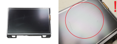 Navigationsdisplay Peugeot 208 2008 9812046980 A2C96216101 VDO