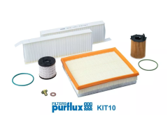 Filteruppsättning Gör Citroen Peugeot KIT10 9802348680 Purflux