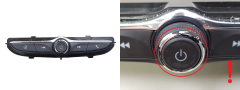 Kontrollpanel Radio Opel Astra K 42342525 555343750 LC7S