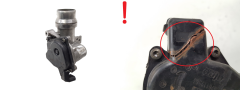 Spjällhusventil 8200614985 Renault Dacia Nissan 1.5 DCI 1140