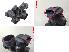 Spjällhusventil Peugeot 407 9655971780 1.6 HDI Delphi 3147