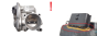 Spjällhusventil Renault Smart 161203912R H8201269254 1.0 1155
