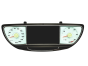 Hastighetsmätare 1400098680 Phedra C8 807 ULYSSE 37739