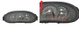 Hastighetsmätare Renault Clio 2 7700410432 G 54335