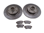 Bromsskivor Sats Bak Renault Megane 4 290MM 432020912R 9.6mm
