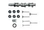 Reparationssats Gör VW Skoda 045109101C B17130 Borsehung