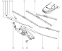 Torkarblad Höger Original Renault Laguna III 288900004R