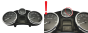 Hastighetsmätare Peugeot 206+ 9666636980 Magneti 52665