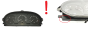 Hastighetsmätare Renault Megane 7700839646 09046439902 51170