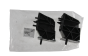 Fäste, Konsol Original 742166 7421.66 Citroen Peugeot