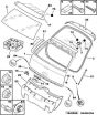 Ljudisolering Bak Original Citroen Peugeot C4 8748GA