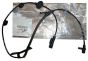 ABS Sensor Vänster Bak Original Citroen Peugeot C-CROS 4007 1606297480