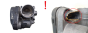 Spjällhusventil 036133062B 408.238/321/003 VWAG 1346