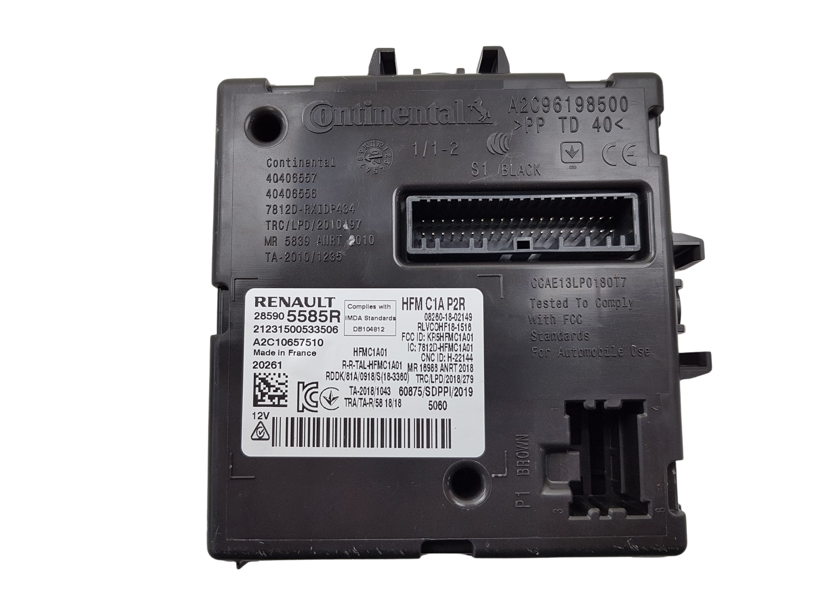 Styrenhetsmodul Renault Clio 5 Zoe 285905585R A2C10657510 0km 1 main product photo