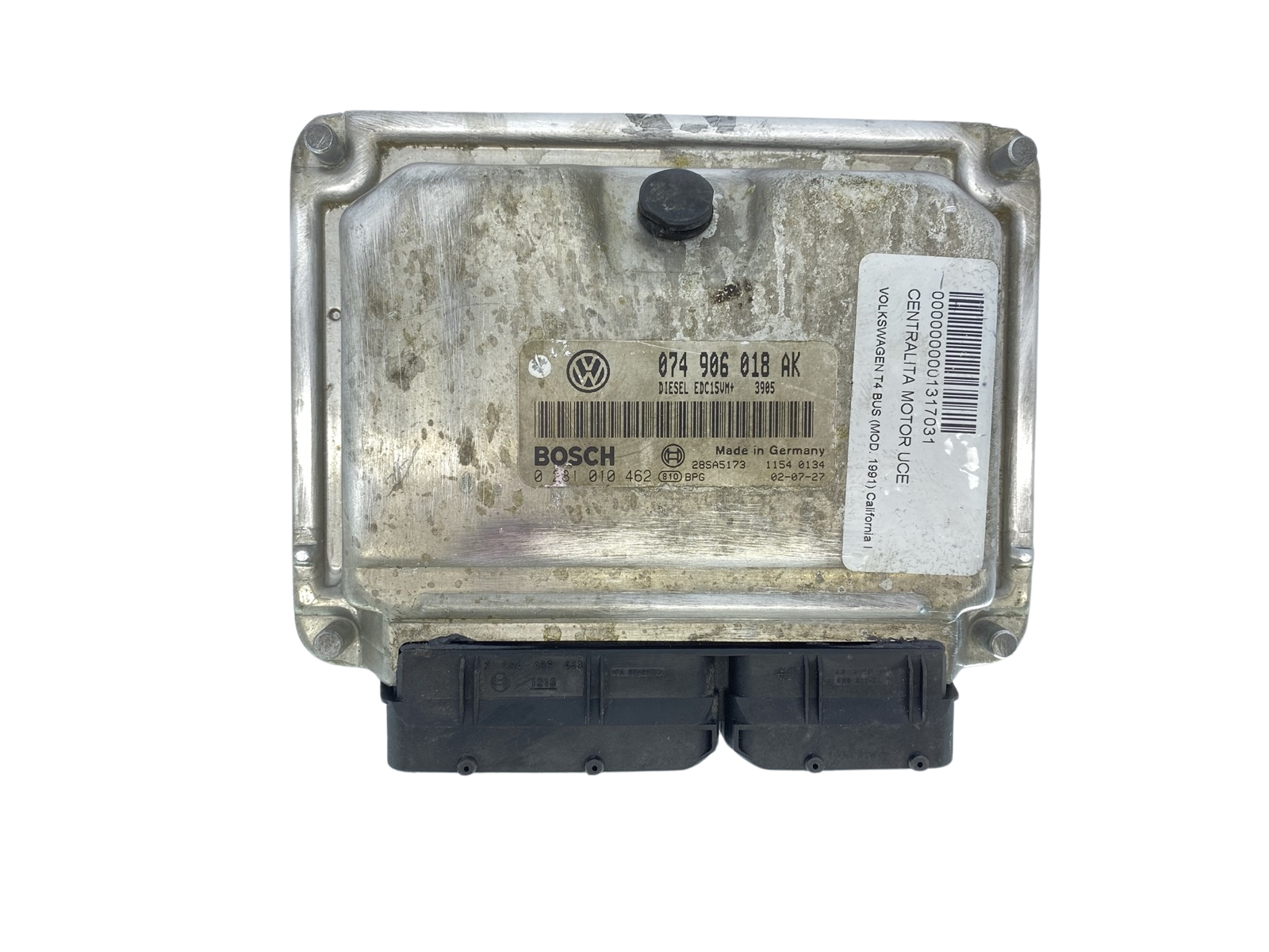 Styrenhet 074906018AK 0281010462 VW Bosch 63872 main product photo