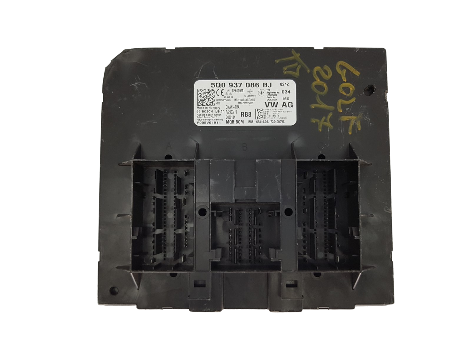 Styrenhetsmodul 5Q0937086BJ F005V01914 VW Bosch main product photo