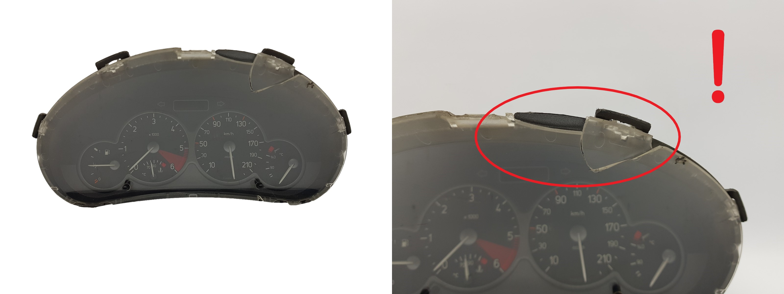 Varvräknare Peugeot 206 9645097080 main product photo