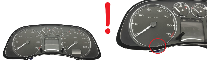 Hastighetsmätare Peugeot 307 9654485080 49077 main product photo